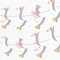 Big Dot of Happiness One Silly Goose Pink Garland Banner, Girl 1st Birthday Decorations Banner Backdrop, 30 Feet of Cord, 15 Double-Sided Goose-Shapes